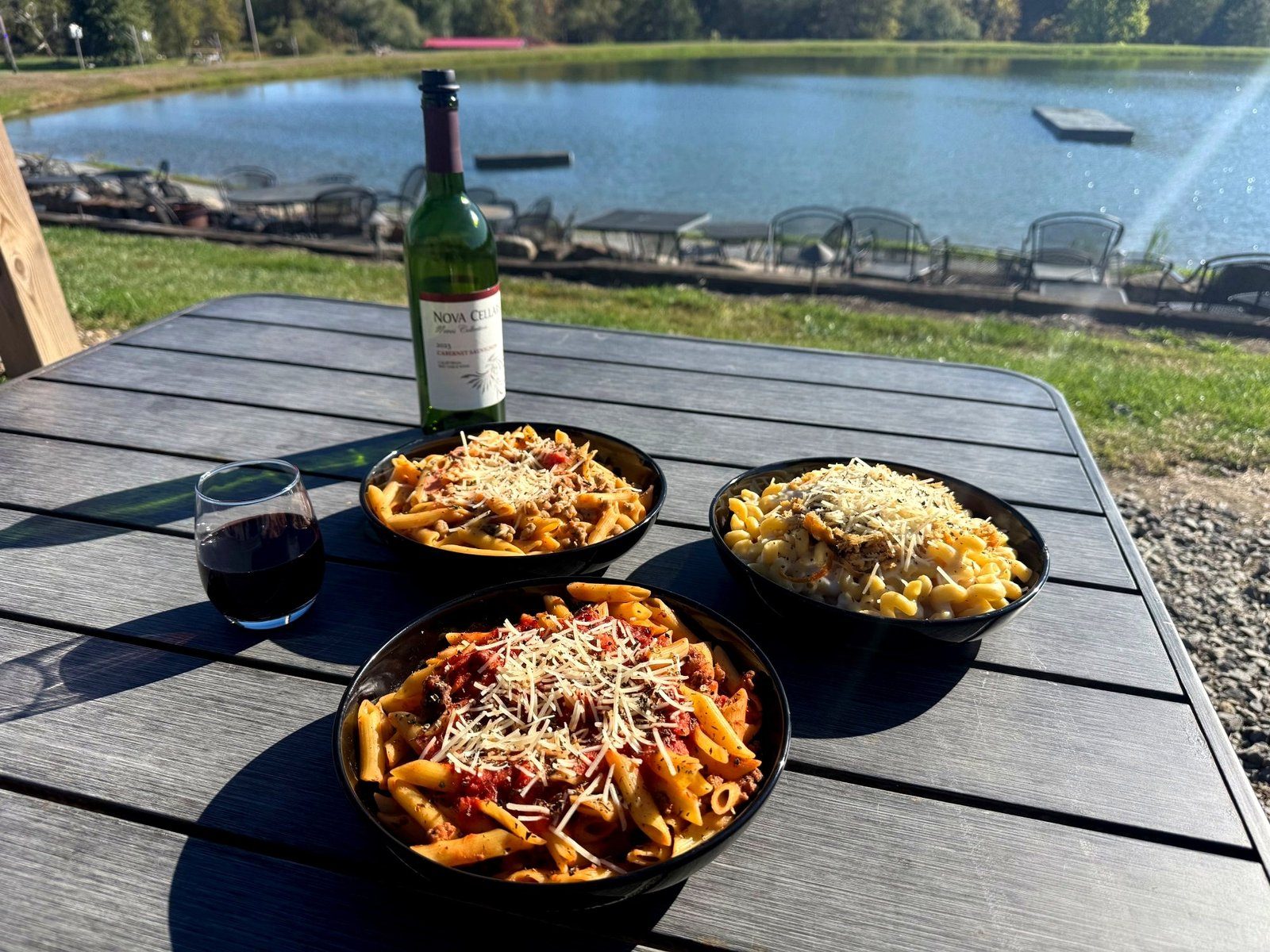 Food and drinks at Nova Cellars